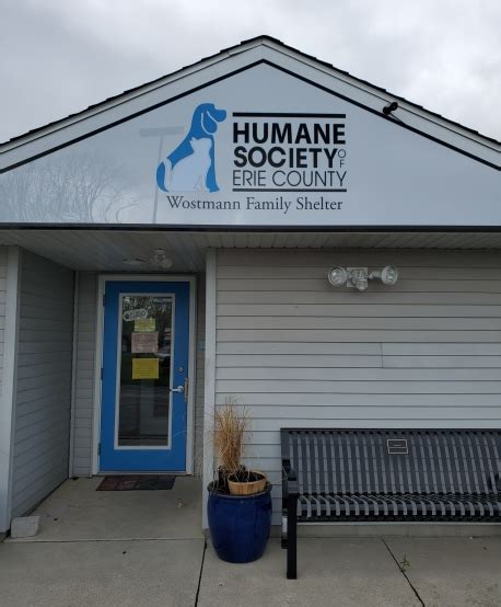 Erie county humane society - The Erie Humane Society is an independent, 501-c3 nonprofit animal shelter, operating under no-kill standards. We strive to match pets with loving families. ... 2433 Zimmerly Road Erie, PA 16506 (814) 315-9854 Directions > Office Hours. Mon/Wed/Fri: 8am - …